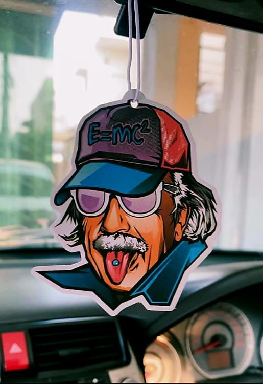 Einstein Face Air Freshener